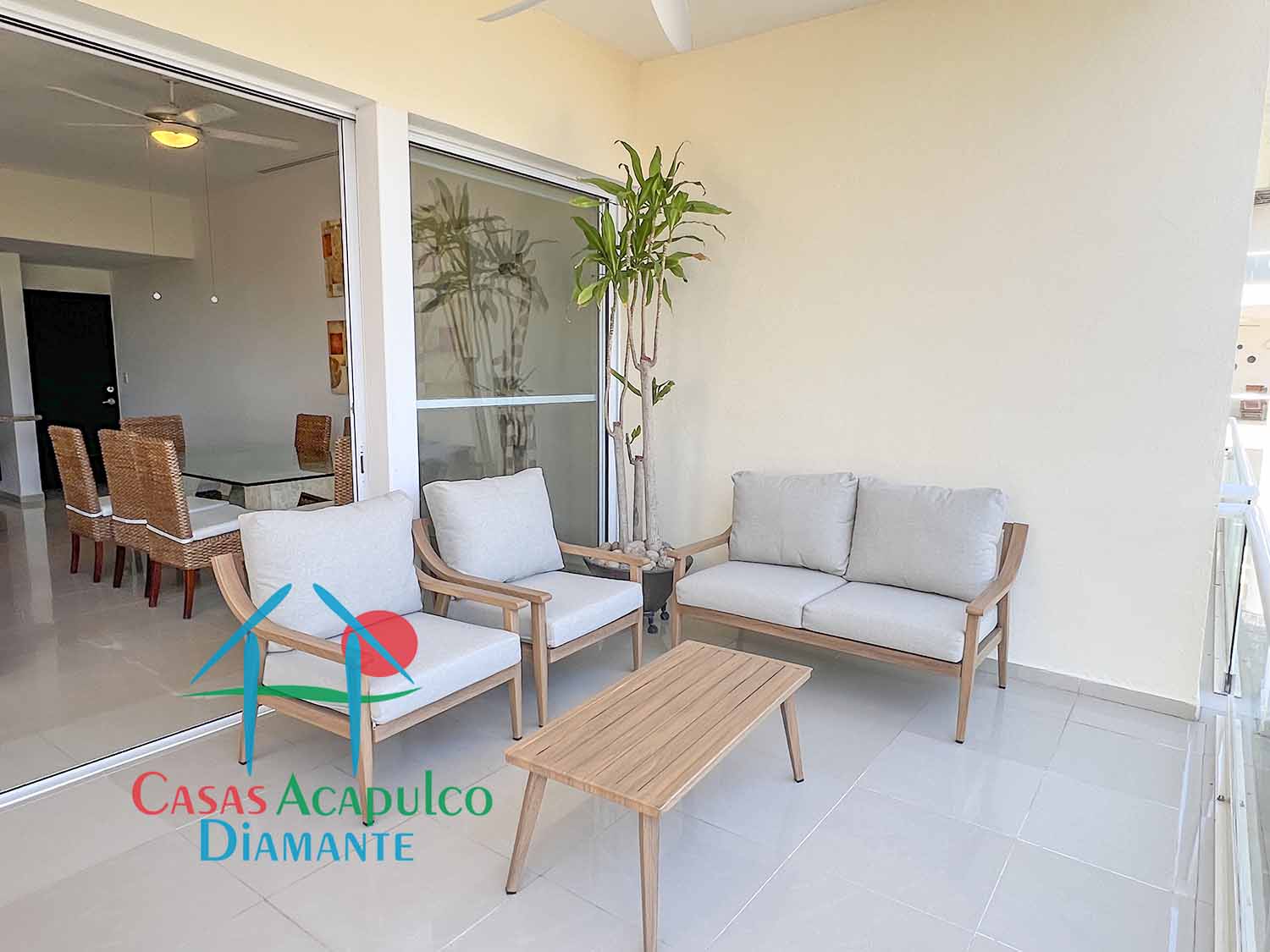 Pacífico Diamante Vela 201 - Terraza 9